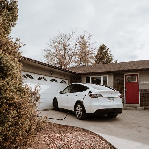 Enhance your stay with the convenience of an ev charger station in the driveway.