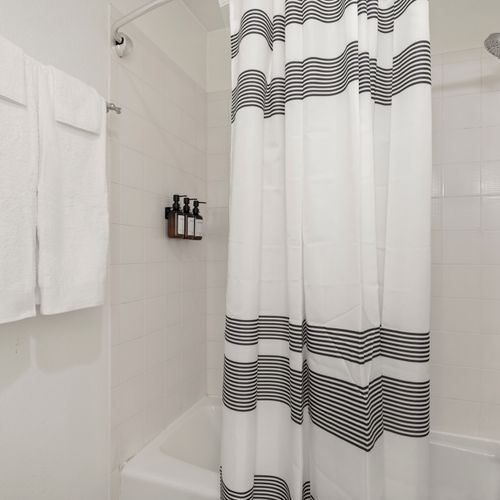 Full bath with tub and shower—your own private retreat to unwind and reset.