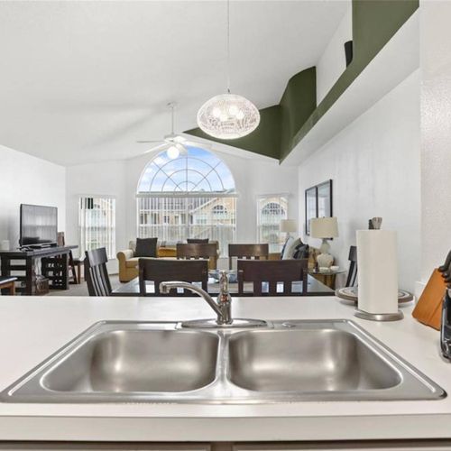 Kitchen sink and property interior
