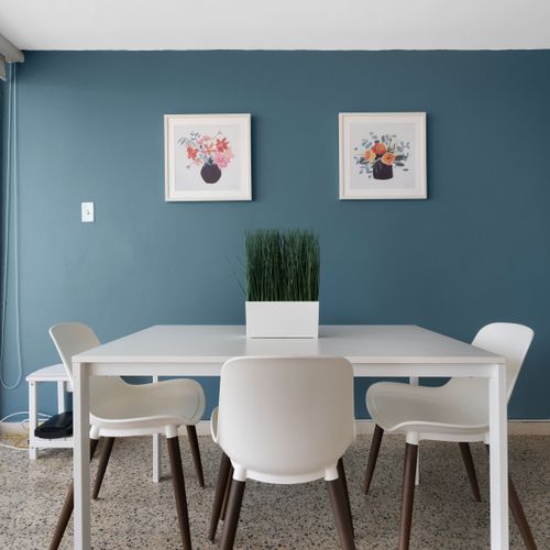 Whip up culinary delights and enjoy shared moments in our inviting kitchen and dining area.