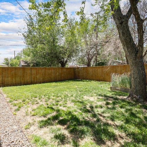 Bring your furry friends along, as this home is dog-friendly!