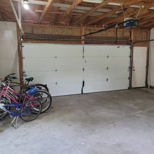 Garage:  guests are welcome to use the garage, which includes space for a vehicle, bicycles that are available for guests to use, and extra outdoor chairs that are available for guests to use.