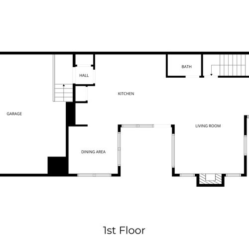 Floor plans 1st floor