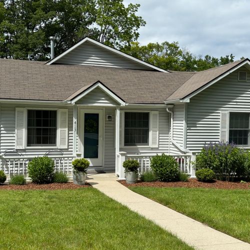Exterior:  another view of the front of the house