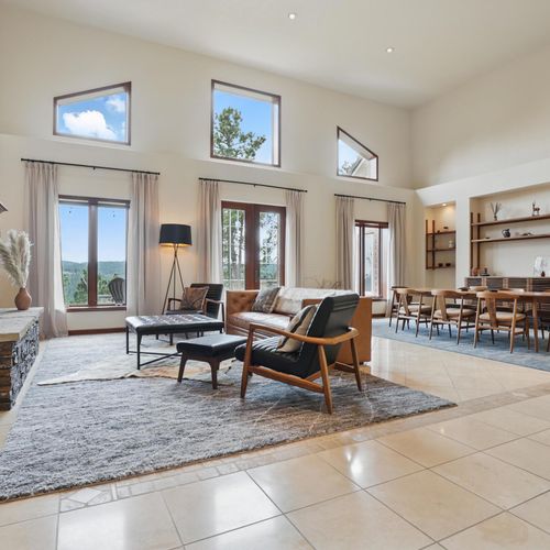 Open living room that clears your head the moment you walk in.