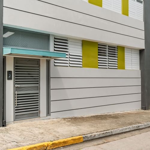 Fresh air and sunlight. Enjoy the exterior.