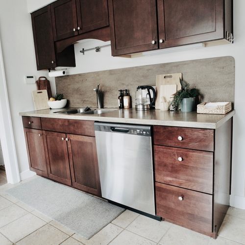 Enjoy the practicality of the main kitchen where everything is thoughtfully arranged.