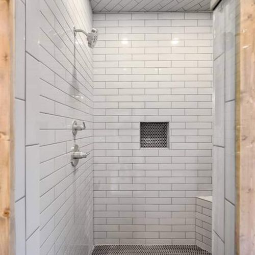 Walk-in shower!