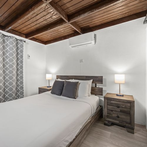 Air-conditioned haven for peaceful nights.