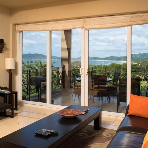 Relax on the couch to the sounds of the waves.