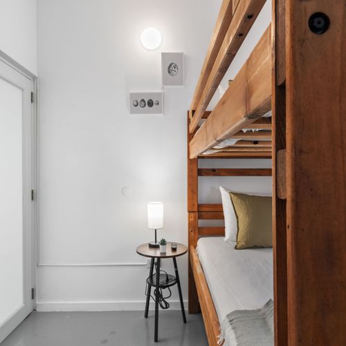 Unique sleeping arrangements.