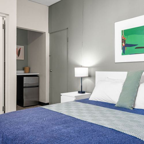 Your perfect Puerto Rico getaway: a cozy, private bedroom.