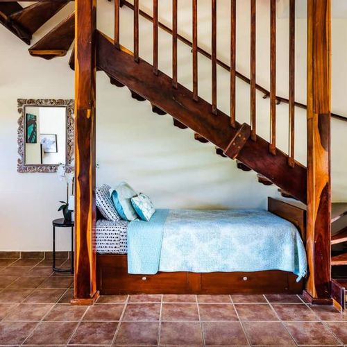The extra bed is always fun for the children of the group or to catch a mid-day nap!