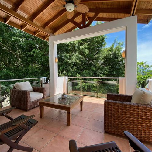 Main floor balcony