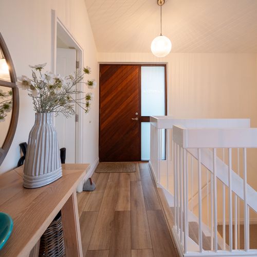 Entrance level landing - upper floor