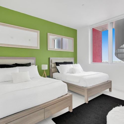 Your comfort is our priority—each bedroom features crisp, clean linens and fluffy pillows for a relaxing stay.