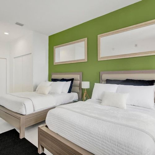 Your comfort is our priority—each bedroom features crisp, clean linens and fluffy pillows for a relaxing stay.
