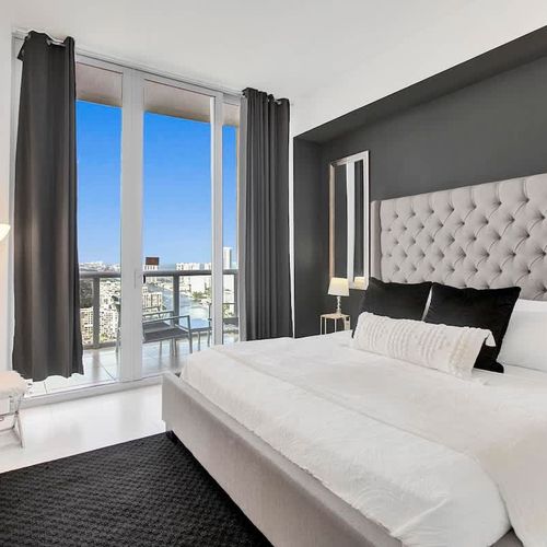 Unwind in Bedroom 1, complete with a luxurious king-size bed and a TV for your personal enjoyment.