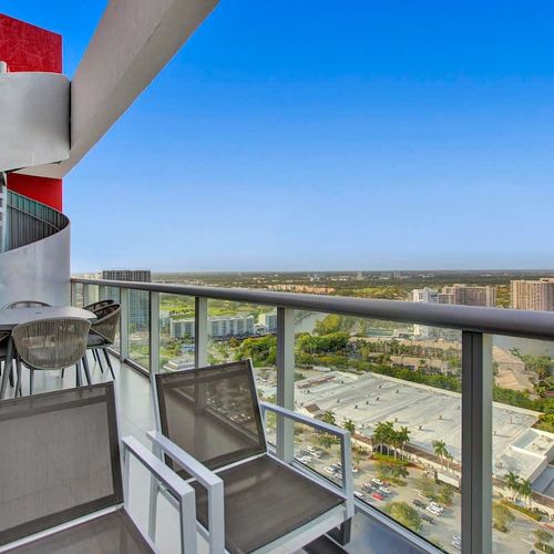 Sip your morning coffee, dive into a good book, or unwind with loved ones on the balcony, all while soaking in the stunning views of the Intracoastal Waterway and Hallandale Beach.
