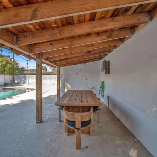 Soak up the Pompano sun while lounging on our comfortable outdoor furniture.