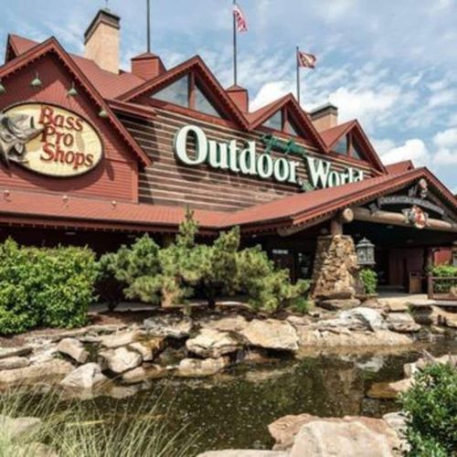 Bass Pro Shops Outdoor World is just a 5-minute drive (1.5 miles) from the property, offering shopping, dining, and outdoor gear.