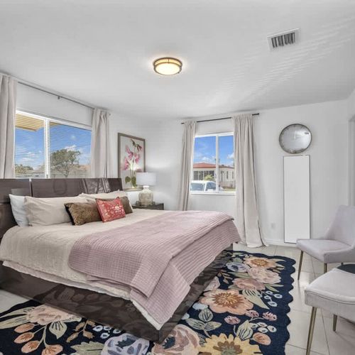 Bedroom 1 with private bathroom.