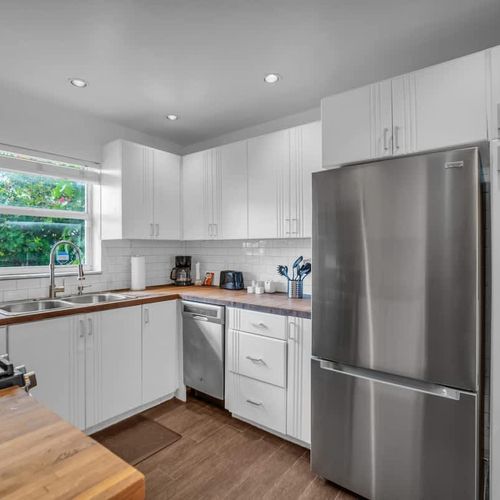 Fresh, modern kitchen where natural light pours in and every detail is thoughtfully designed.