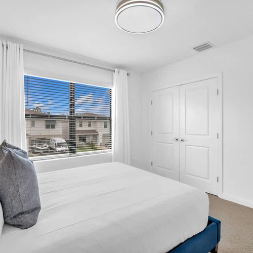 Each bedroom is thoughtfully maintained, with fresh linens and plush mattresses to ensure a restful night’s sleep after a long day.