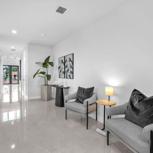 A lot of sitting spaces where you can relax.