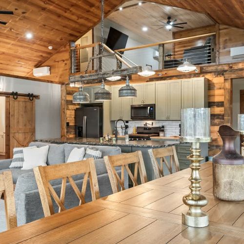 Enjoy meals with family or friends while taking in the peaceful views of the surrounding countryside.