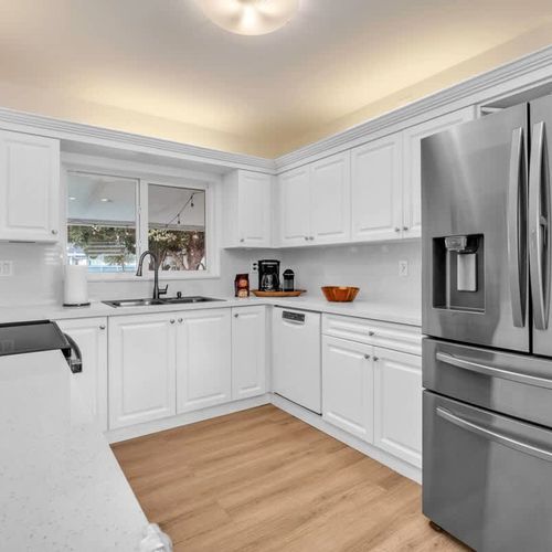 Enjoy the comfort of cooking at home with access to a full kitchen during your stay.