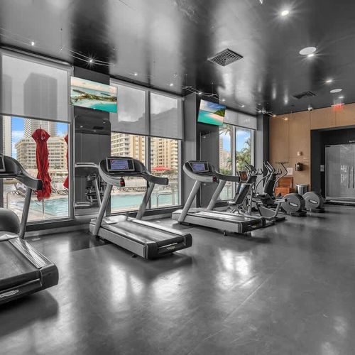 Enjoy gym access from 6AM - 10PM