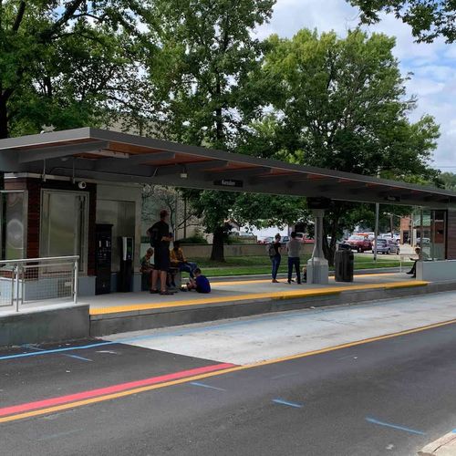 We are 1/2 block From the Kessler station for the Redline rapid bus system. Easy to use, ride downtown to a colts or pacers game, convention or Mass Ave district.  You can buy a ticket on the station platform. For details go to: indygo.net