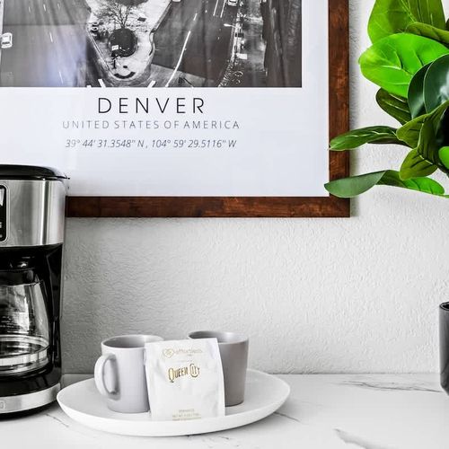 Coffee is supplied during your stay