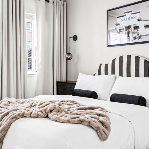 Bedroom 1 with king bed