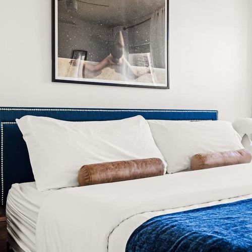 Bedroom 1 with king bed