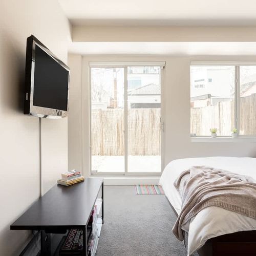 Bedroom 2 with patio