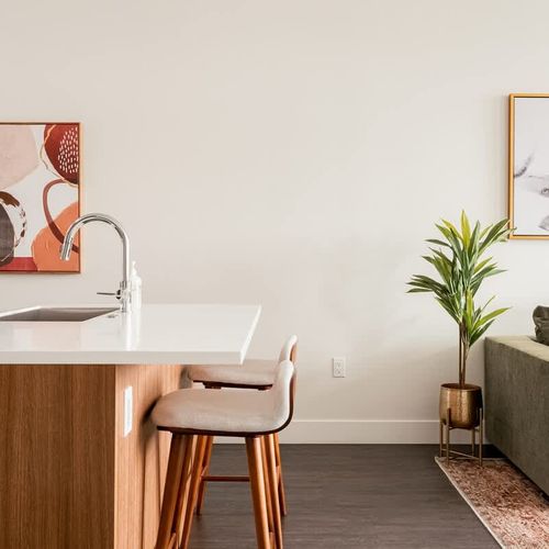 Sit and chat while you're cooking together