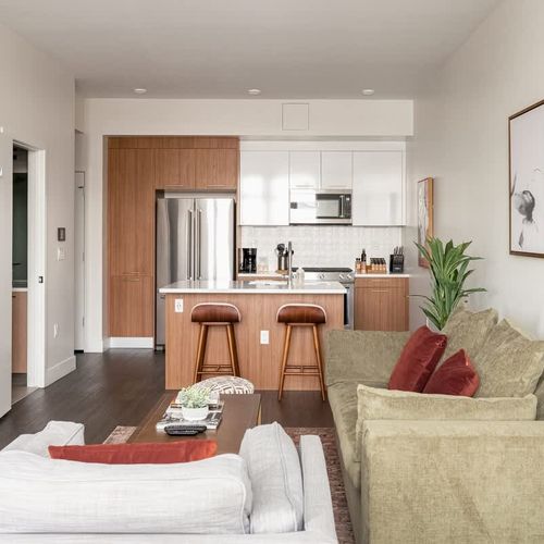 View from dining area