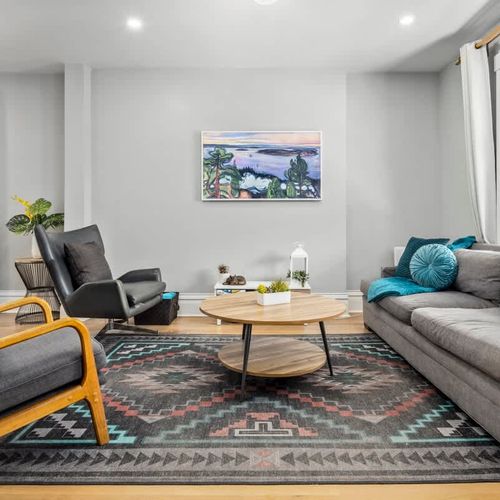 Living area with Smart TV