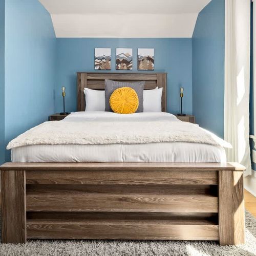 Bedroom 1 with queen bed