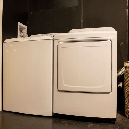 Washer and dryer