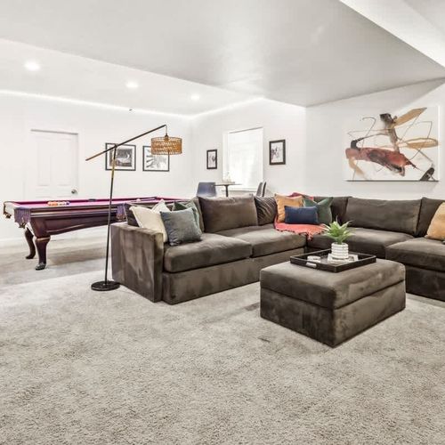 2nd living area in the basement