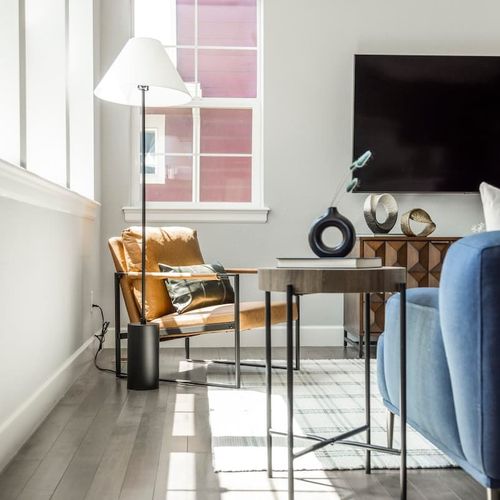 Natural light in the living area