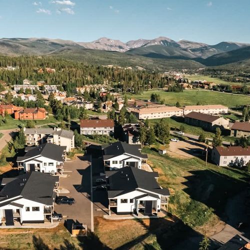 Aerial of neighborhood and Fraser Valley areas