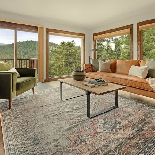 Main level living room with a view