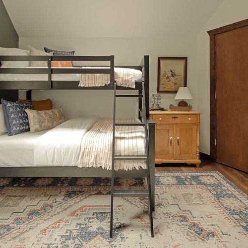 Bedroom 2 with twin/full bunk bed