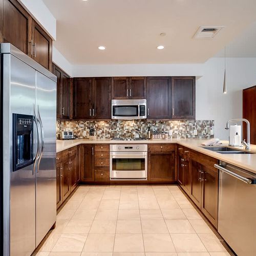 Fully equipped kitchen