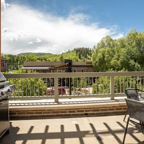 View from the balcony