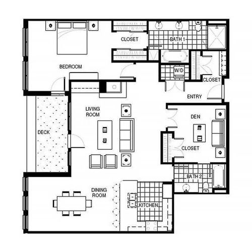 Unit floor plan